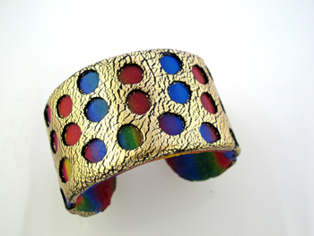 polymer clay bangle